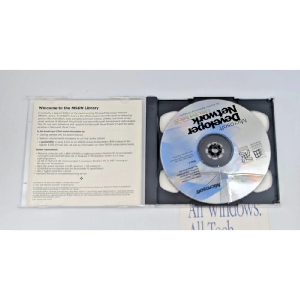 Microsoft Visual Studio 97 Boxed Software Set Professional Edition